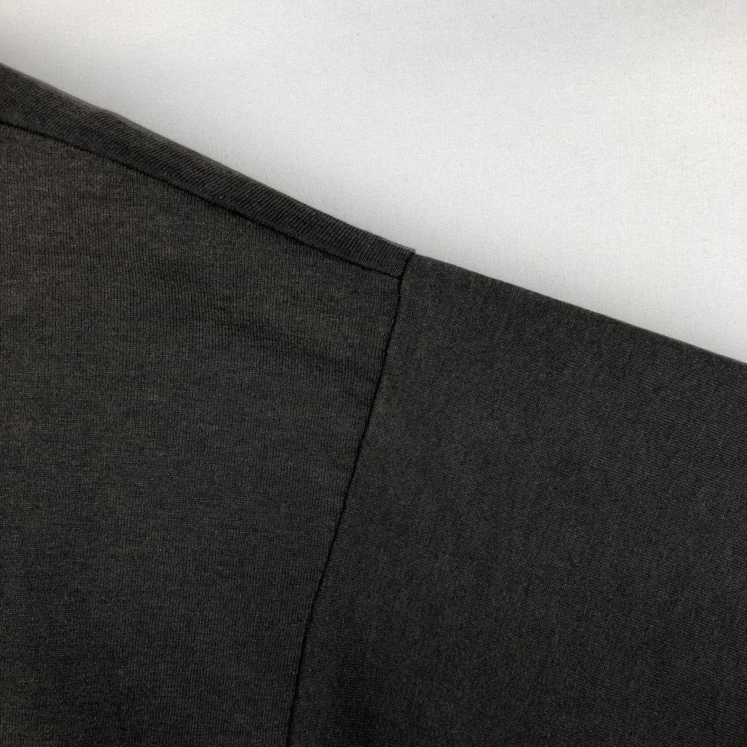 90s-00'S Fruit of the Loom Best Print T-Shirt, Made in Canada, Men's XL equivalent, Vintage cotton black type Vintage Second Hand