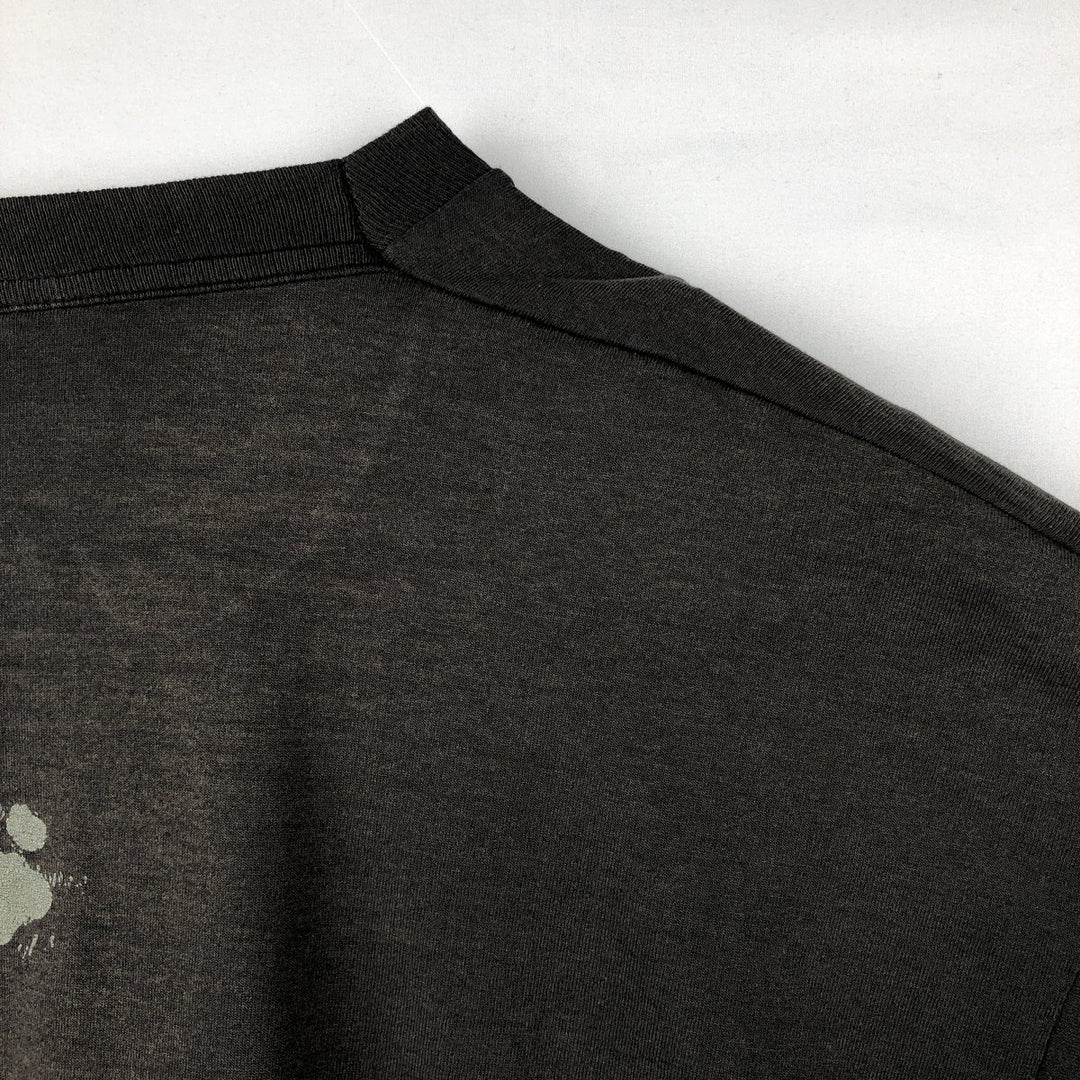 90s-00'S Fruit of the Loom Best Print T-Shirt, Made in Canada, Men's XL equivalent, Vintage cotton black type Vintage Second Hand
