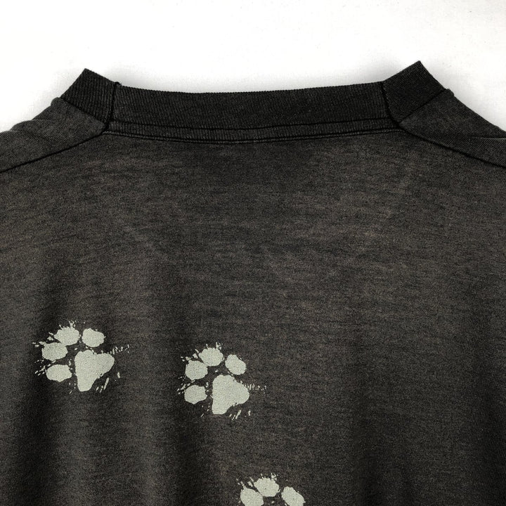 90s-00'S Fruit of the Loom Best Print T-Shirt, Made in Canada, Men's XL equivalent, Vintage cotton black type Vintage Second Hand