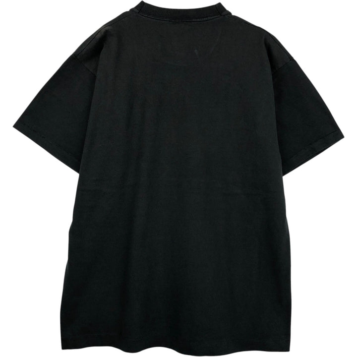 90'S Fruit of the Loom POW MIA Print T-Shirt, Made in USA, Men's XL equivalent, Vintage cotton black type Vintage Second Hand