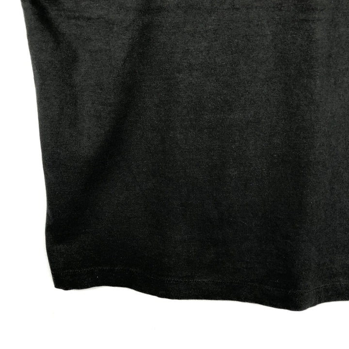 90'S Fruit of the Loom POW MIA Print T-Shirt, Made in USA, Men's XL equivalent, Vintage cotton black type Vintage Second Hand