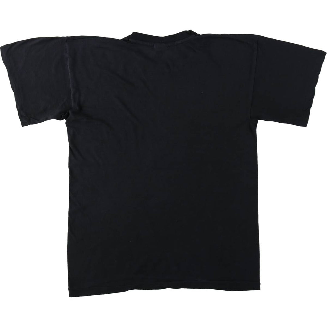 ~90'S PINK Souvenir T-shirt, Men's XXL equivalent, Vintage cotton black type Vintage Second Hand