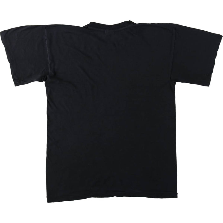 ~90'S PINK Souvenir T-shirt, Men's XXL equivalent, Vintage cotton black type Vintage Second Hand