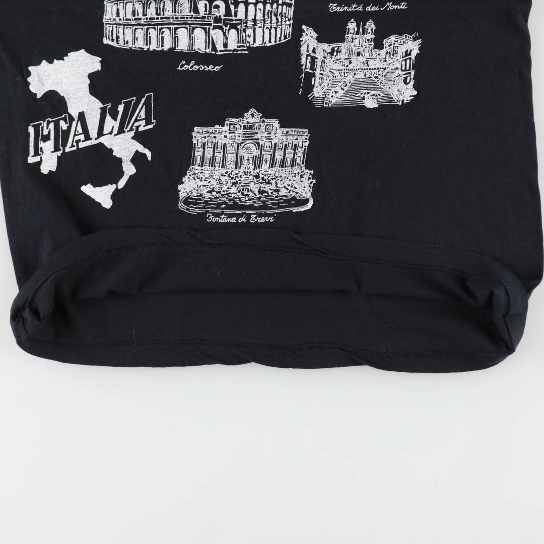 ~90'S PINK Souvenir T-shirt, Men's XXL equivalent, Vintage cotton black type Vintage Second Hand