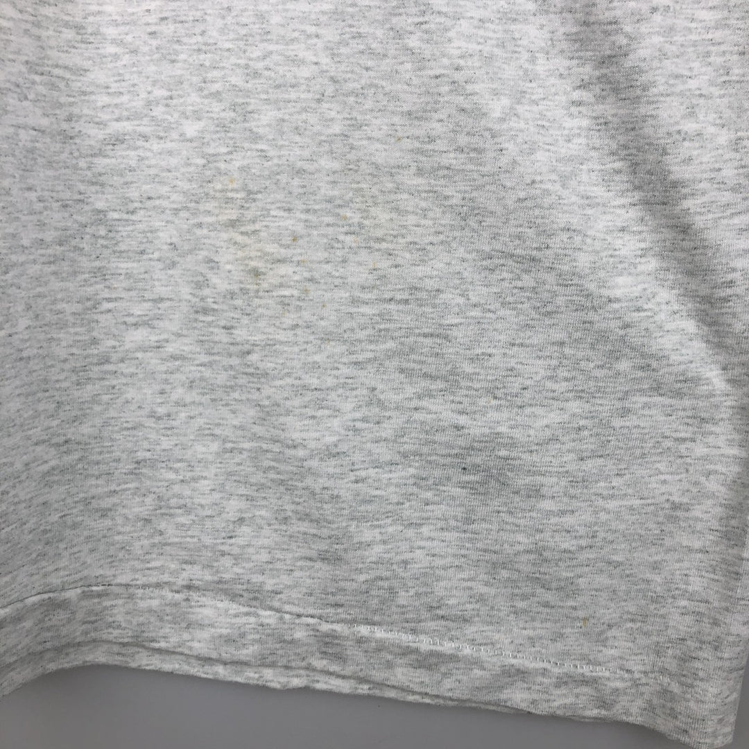 90'S Fruit of the Loom Best Printed T-shirt, Made in USA, Men's XXL, Vintage cotton gray type Vintage Second Hand