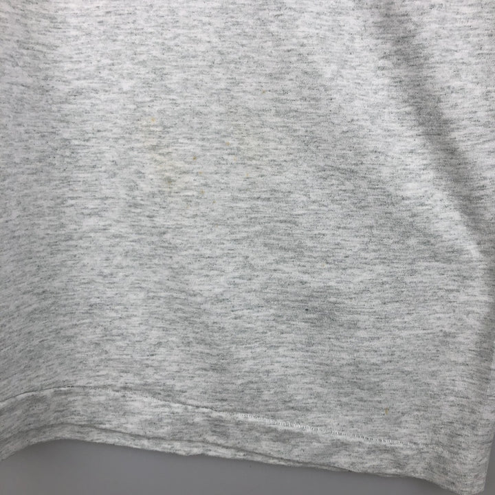 90'S Fruit of the Loom Best Printed T-shirt, Made in USA, Men's XXL, Vintage cotton gray type Vintage Second Hand