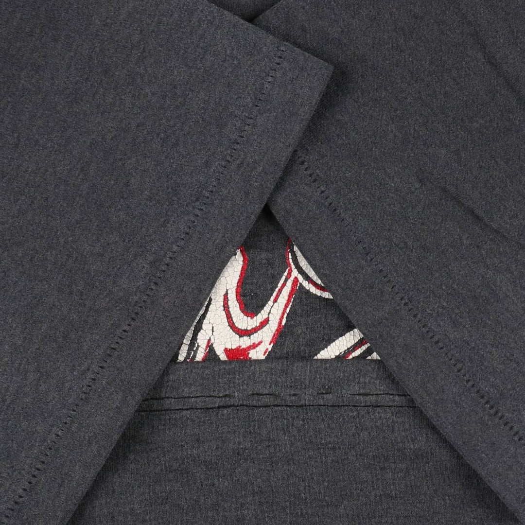 90'S Sofie Print T-Shirt, Made in USA, Men's XL equivalent, Vintage polyester black type Vintage Second Hand