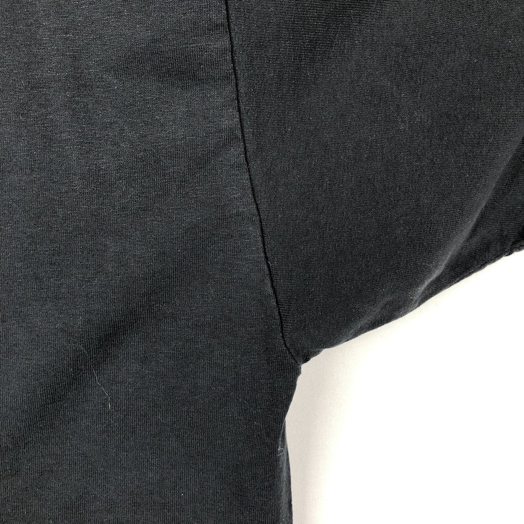 Gildan Printed T-shirt, Men's XL size cotton black type Vintage Second Hand