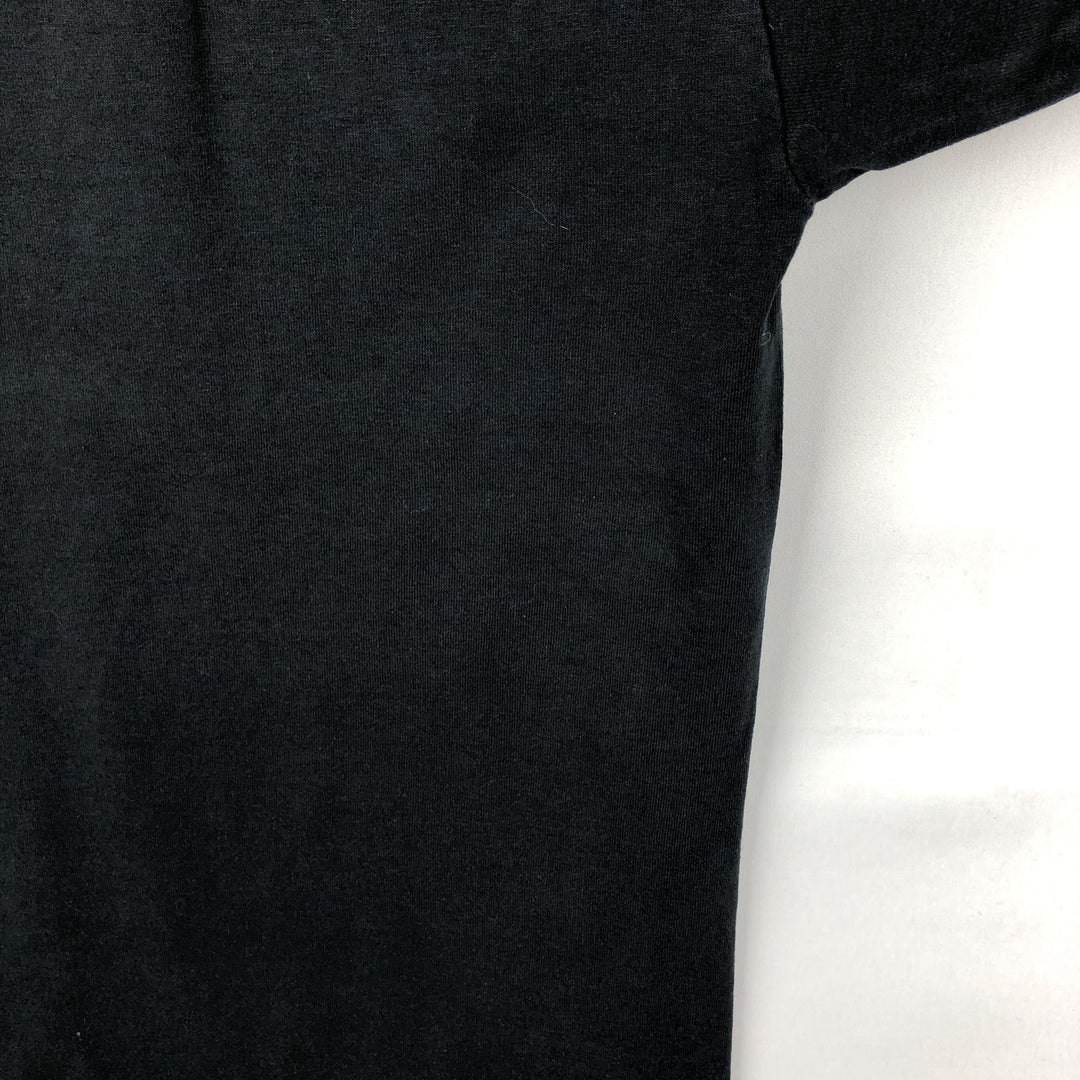 Gildan Printed T-shirt, Men's XL size cotton black type Vintage Second Hand