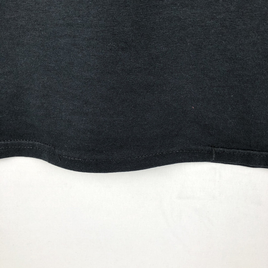 Gildan Printed T-shirt, Men's XL size cotton black type Vintage Second Hand