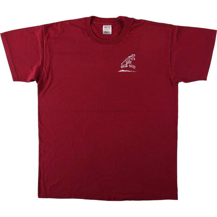 90's ONEITA POWER cotton red type reddish brown Vintage Second Hand