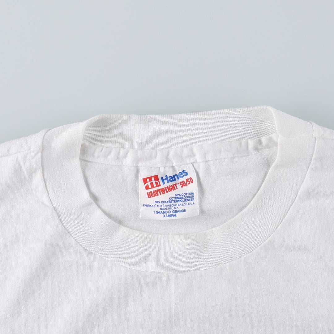 90'S Hanes SHOEBOX GREETINGS Advertising T-Shirt, Made in USA, Men's XL equivalent, Vintage cotton white type Vintage Second Hand