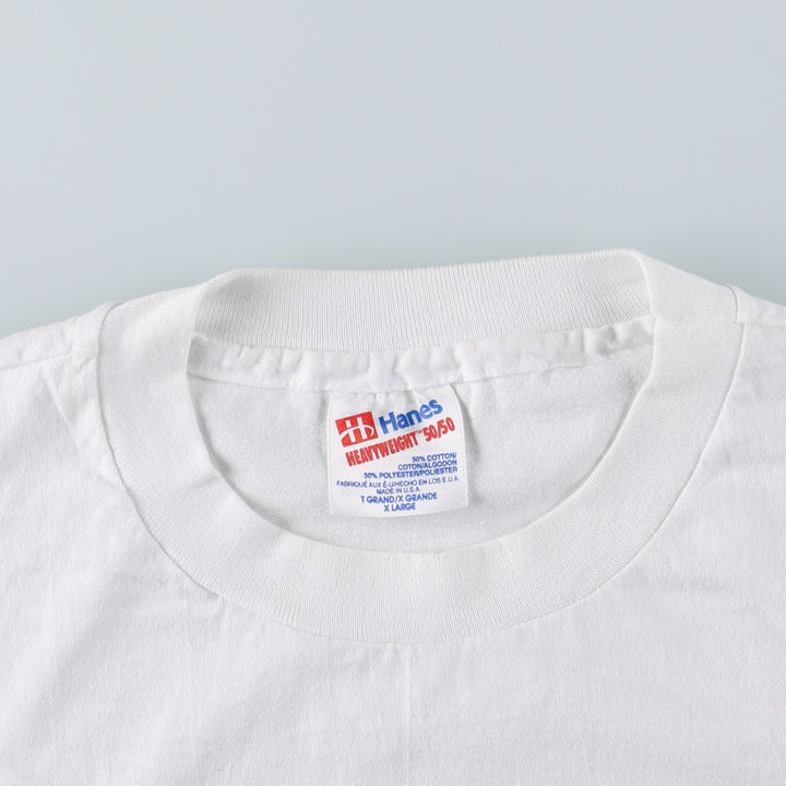 90'S Hanes SHOEBOX GREETINGS Advertising T-Shirt, Made in USA, Men's XL equivalent, Vintage cotton white type Vintage Second Hand