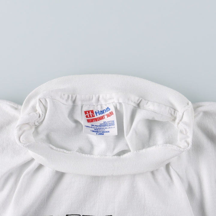 90'S Hanes SHOEBOX GREETINGS Advertising T-Shirt, Made in USA, Men's XL equivalent, Vintage cotton white type Vintage Second Hand
