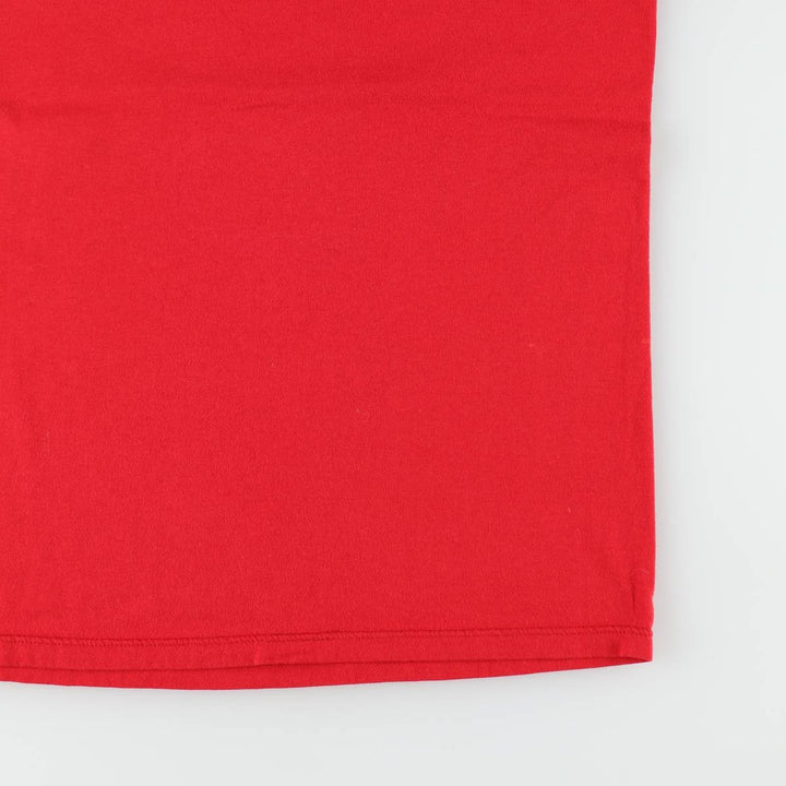 Vintage 80'S Jerseys Printed T-shirt, Made in USA, Men's L cotton red type Vintage Second Hand
