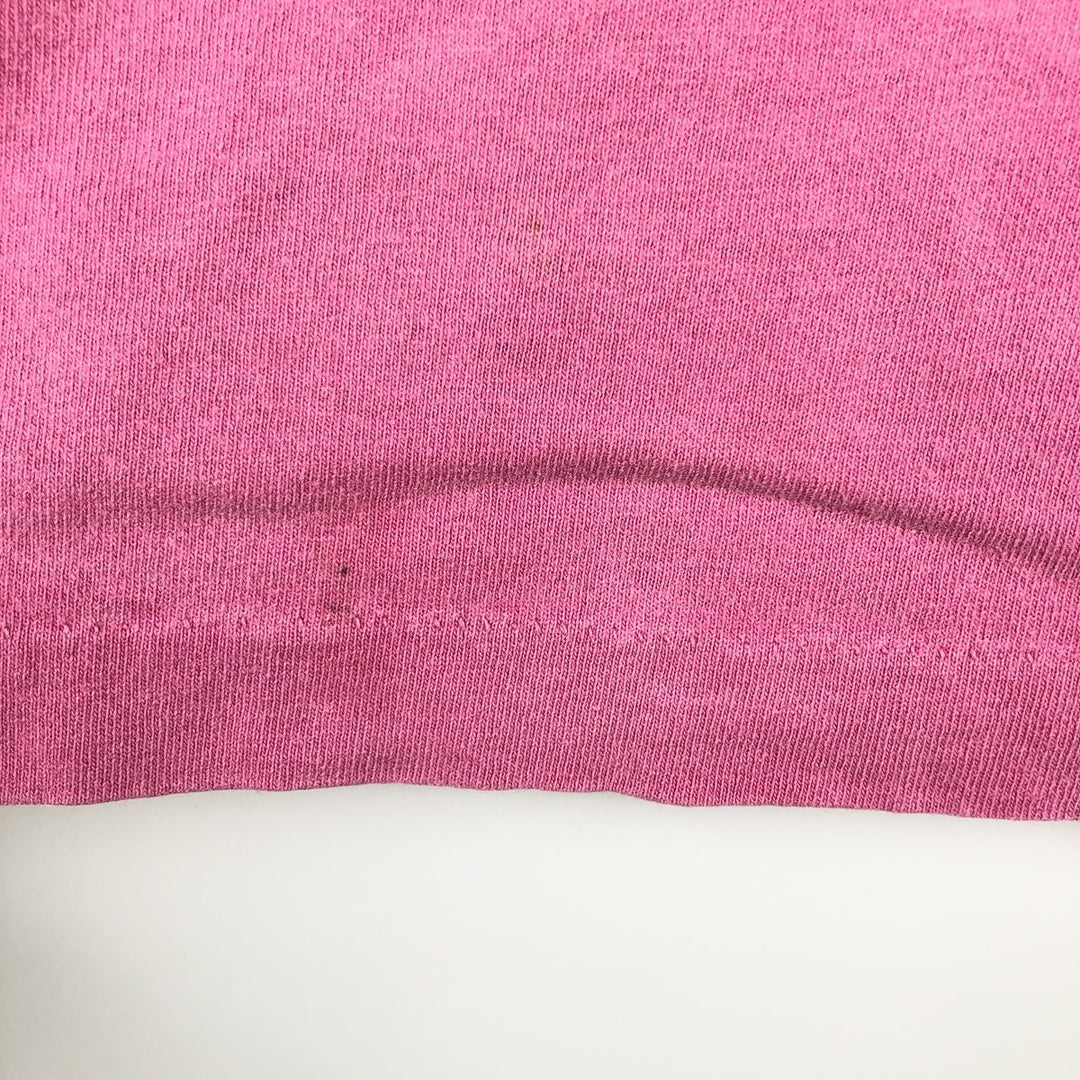90'S BIG HED Designs Printed T-Shirt, Made in USA, Men's Size M (Equivalent), Vintage cotton pink type Vintage Second Hand