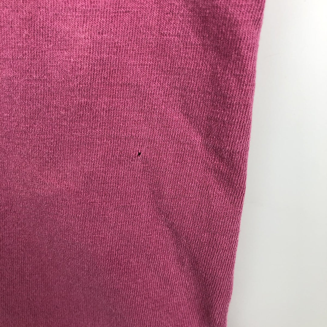 90'S BIG HED Designs Printed T-Shirt, Made in USA, Men's Size M (Equivalent), Vintage cotton pink type Vintage Second Hand