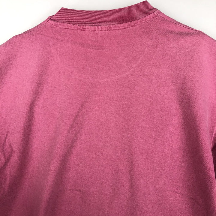 90'S BIG HED Designs Printed T-Shirt, Made in USA, Men's Size M (Equivalent), Vintage cotton pink type Vintage Second Hand