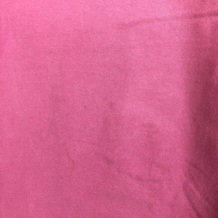 90'S BIG HED Designs Printed T-Shirt, Made in USA, Men's Size M (Equivalent), Vintage cotton pink type Vintage Second Hand