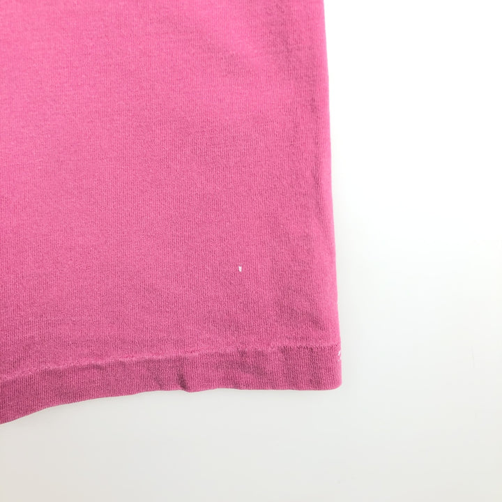 90'S BIG HED Designs Printed T-Shirt, Made in USA, Men's Size M (Equivalent), Vintage cotton pink type Vintage Second Hand