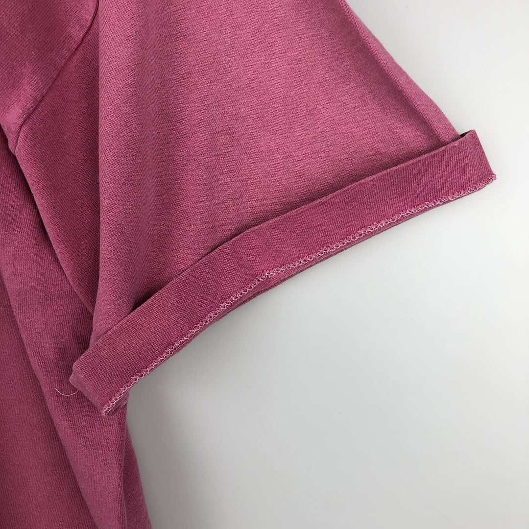 90'S BIG HED Designs Printed T-Shirt, Made in USA, Men's Size M (Equivalent), Vintage cotton pink type Vintage Second Hand