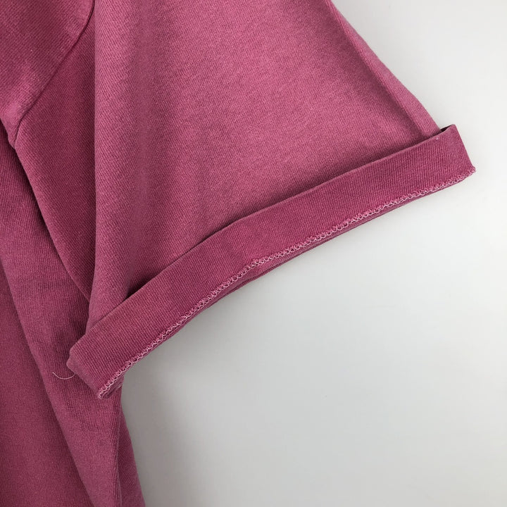 90'S BIG HED Designs Printed T-Shirt, Made in USA, Men's Size M (Equivalent), Vintage cotton pink type Vintage Second Hand
