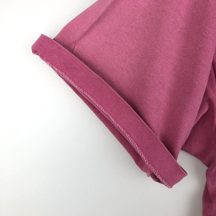 90'S BIG HED Designs Printed T-Shirt, Made in USA, Men's Size M (Equivalent), Vintage cotton pink type Vintage Second Hand