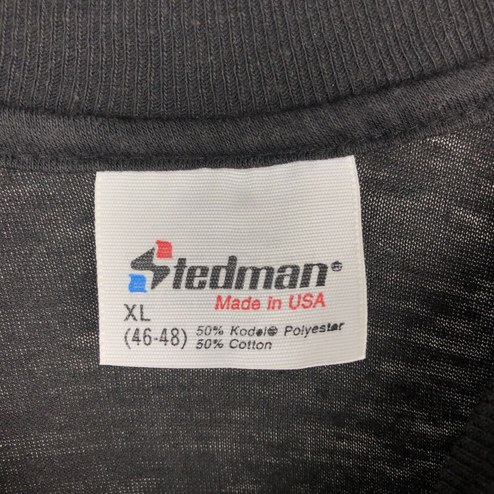 80s-90'S Stedman PENTHOUSE Print T-Shirt, Made in USA, Men's XL equivalent, Vintage polyester black type Vintage Second Hand