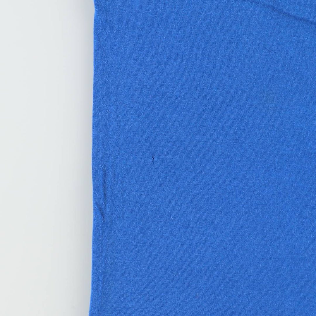 80'S Screen Stars SADD Print T-Shirt, Made in USA, Men's XL equivalent, Vintage cotton blue type Vintage Second Hand