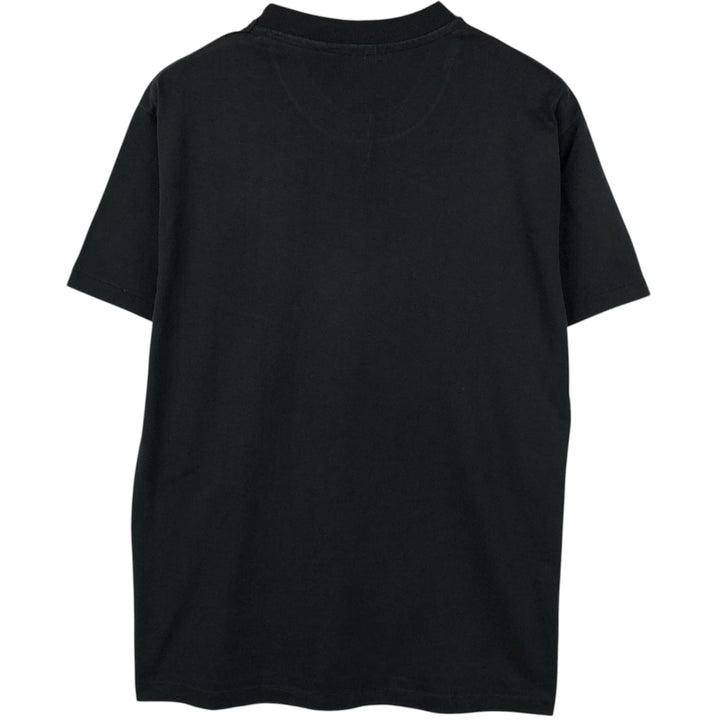 90'S Hanes HEAVYWEIGHT 50 cotton black type Vintage Second Hand