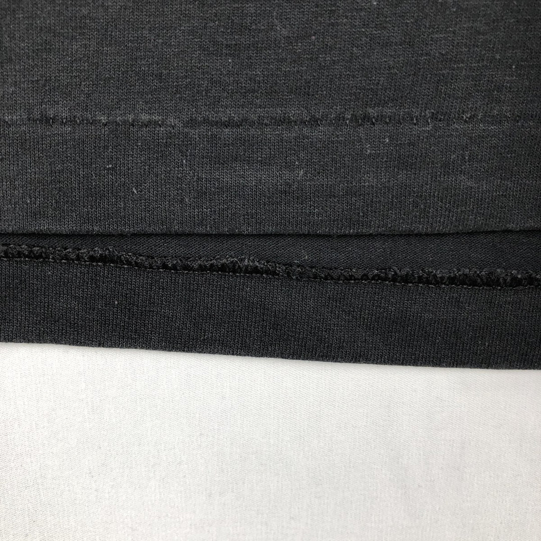 90'S Hanes HEAVYWEIGHT 50 cotton black type Vintage Second Hand