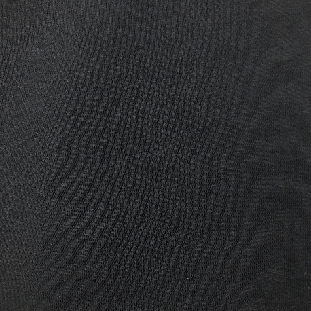 90'S Hanes HEAVYWEIGHT 50 cotton black type Vintage Second Hand