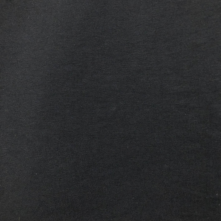 90'S Hanes HEAVYWEIGHT 50 cotton black type Vintage Second Hand