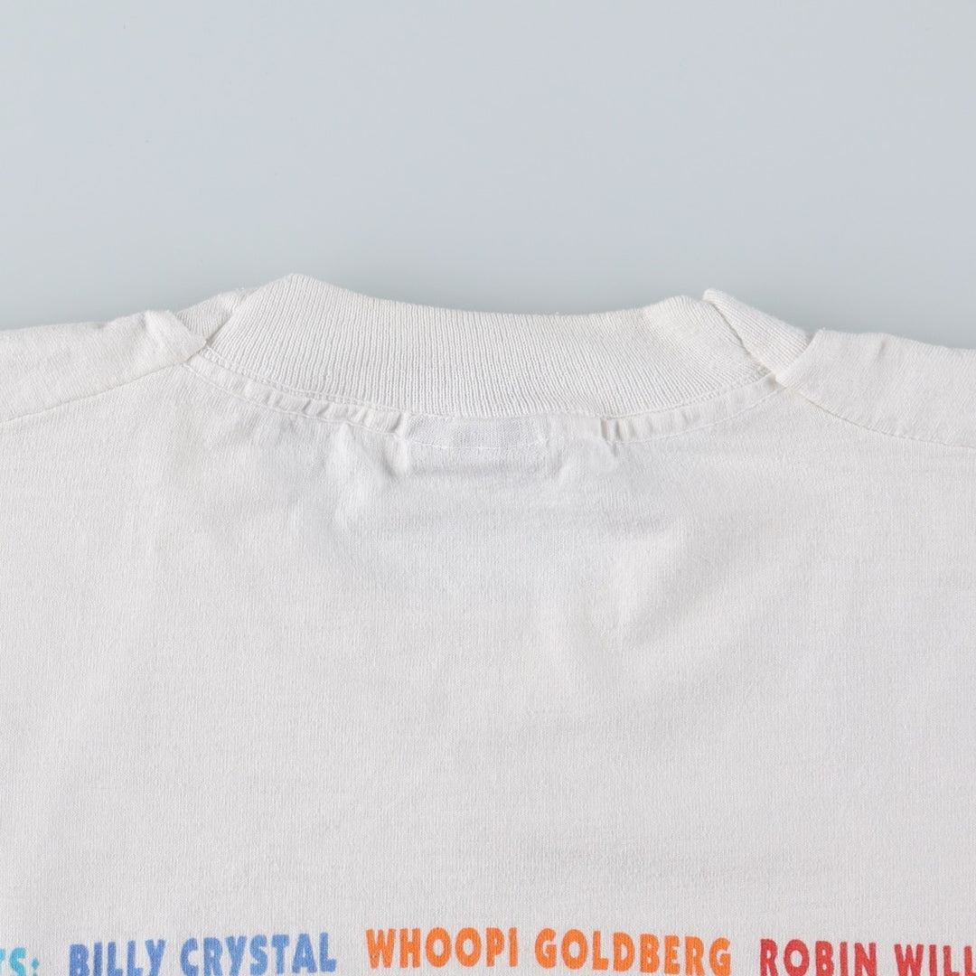 90'S Fruit of the Loom printed T-shirt, made in the USA, men's XL size, vintage cotton white type Vintage Second Hand