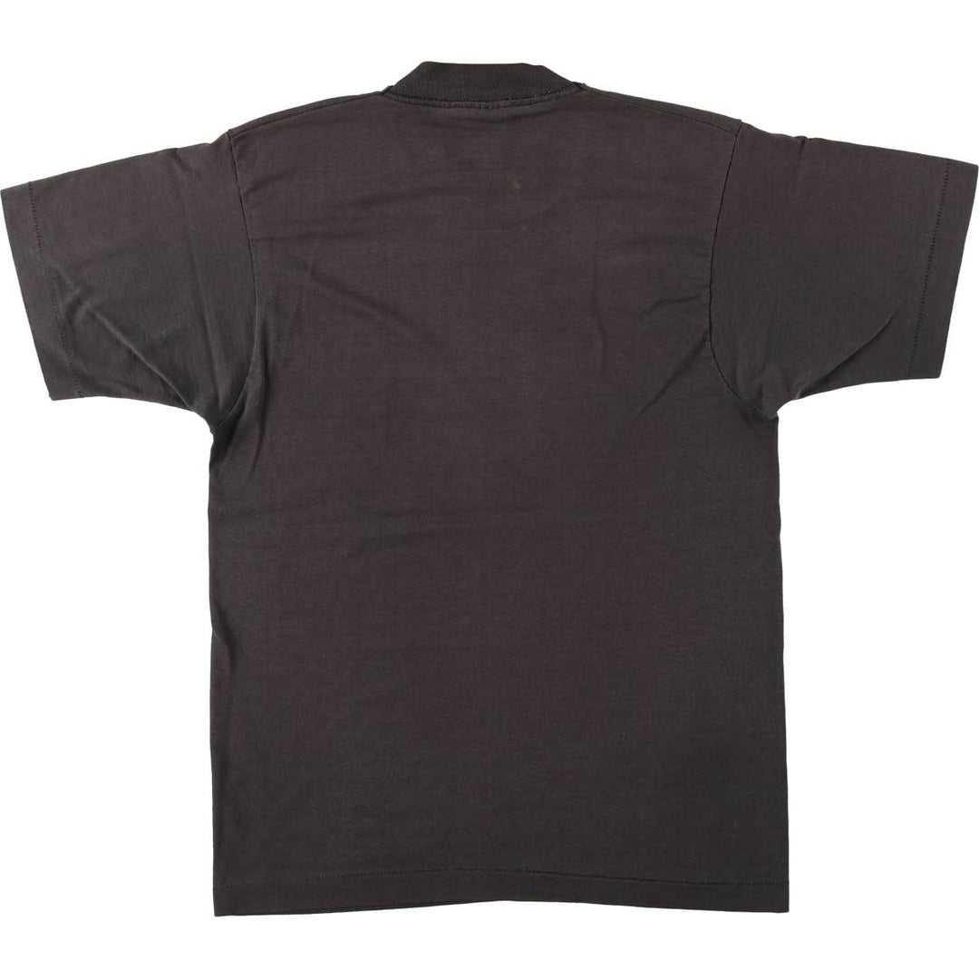90'S SCREEN STARS Printed T-shirt Made in USA Men's M Vintage cotton black type Vintage Second Hand