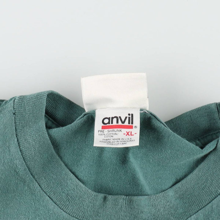 90'S Anvil Rio Suite Hotel and Casino Skull Pattern Print T-Shirt, Men's XL (approx.) Vintage cotton green type Vintage Second Hand