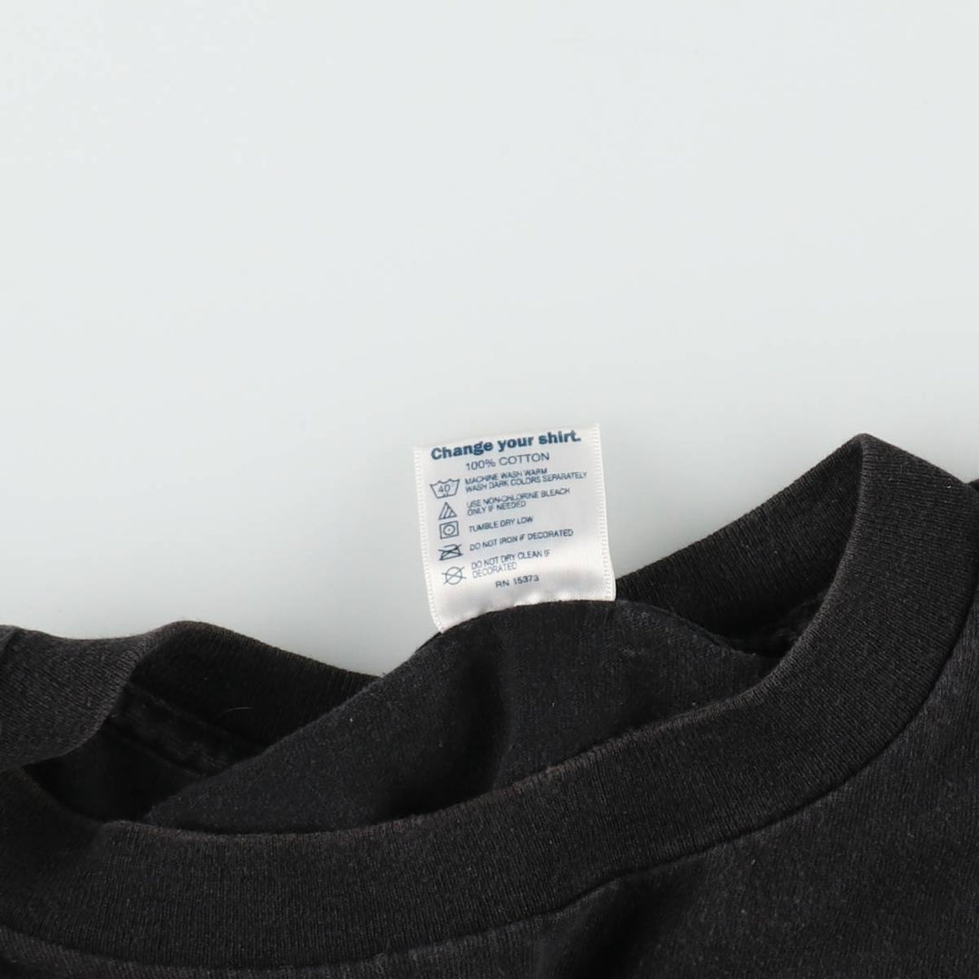 2000'S Delta 1-800-CALL-ATT Print T-Shirt, Men's Size XL (approx.) cotton black type Vintage Second Hand