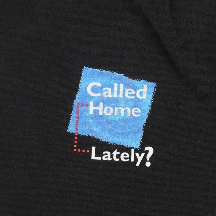 2000'S Delta 1-800-CALL-ATT Print T-Shirt, Men's Size XL (approx.) cotton black type Vintage Second Hand
