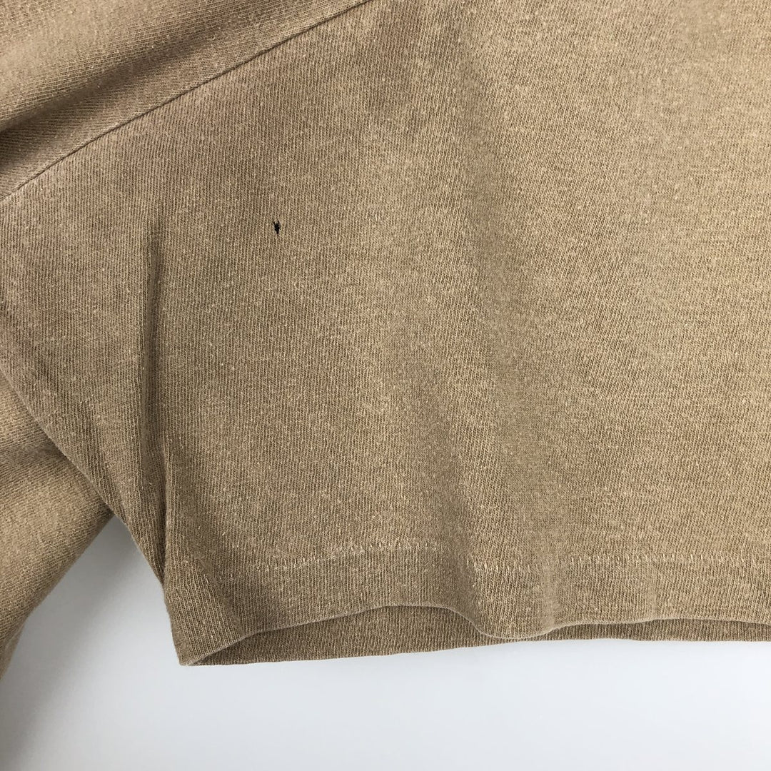 90'S ONEITA Printed T-Shirt, Made in USA, Men's XXL, Vintage cotton Beige type Vintage Second Hand