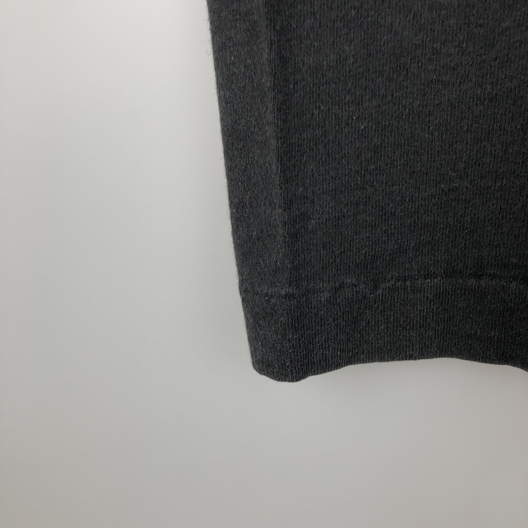 90'S Fruit of the Loom RR Donnelley and Sons Print T-Shirt, Made in USA, Men's Size XL (approx.) cotton black type Vintage Second Hand
