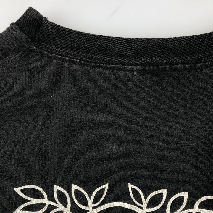 90'S Fruit of the Loom RR Donnelley and Sons Print T-Shirt, Made in USA, Men's Size XL (approx.) cotton black type Vintage Second Hand