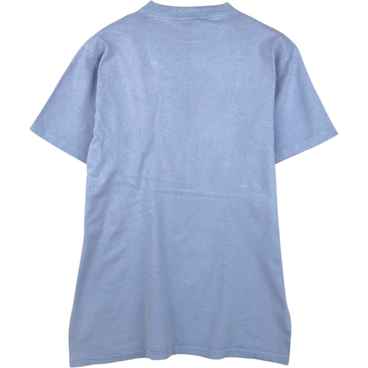 90'S ONEITA Joey Mars Print T-Shirt, Made in USA, Men's Size M (Equivalent), Vintage cotton Blue type light blue Vintage Second Hand