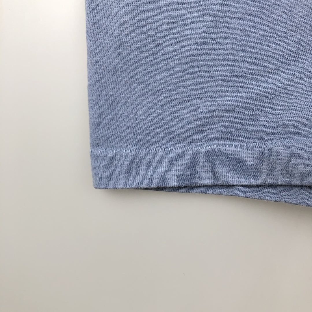 90'S ONEITA Joey Mars Print T-Shirt, Made in USA, Men's Size M (Equivalent), Vintage cotton Blue type light blue Vintage Second Hand