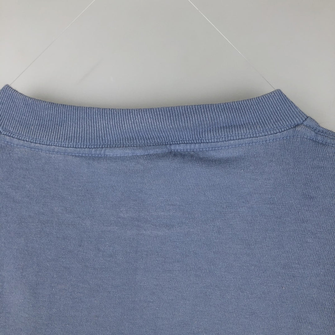 90'S ONEITA Joey Mars Print T-Shirt, Made in USA, Men's Size M (Equivalent), Vintage cotton Blue type light blue Vintage Second Hand