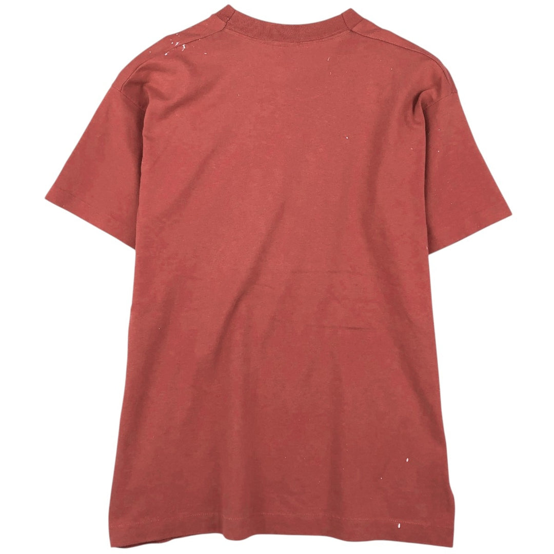 90'S Fruit of the Loom BEST Annie Get Your Gun Print T-Shirt, Made in USA, Men's Size L cotton coral Vintage Second Hand