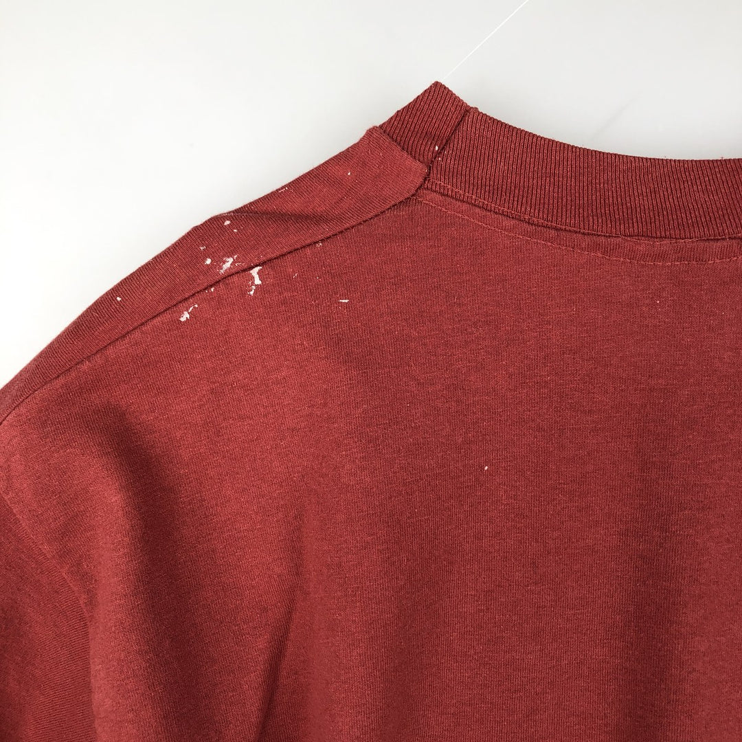 90'S Fruit of the Loom BEST Annie Get Your Gun Print T-Shirt, Made in USA, Men's Size L cotton coral Vintage Second Hand