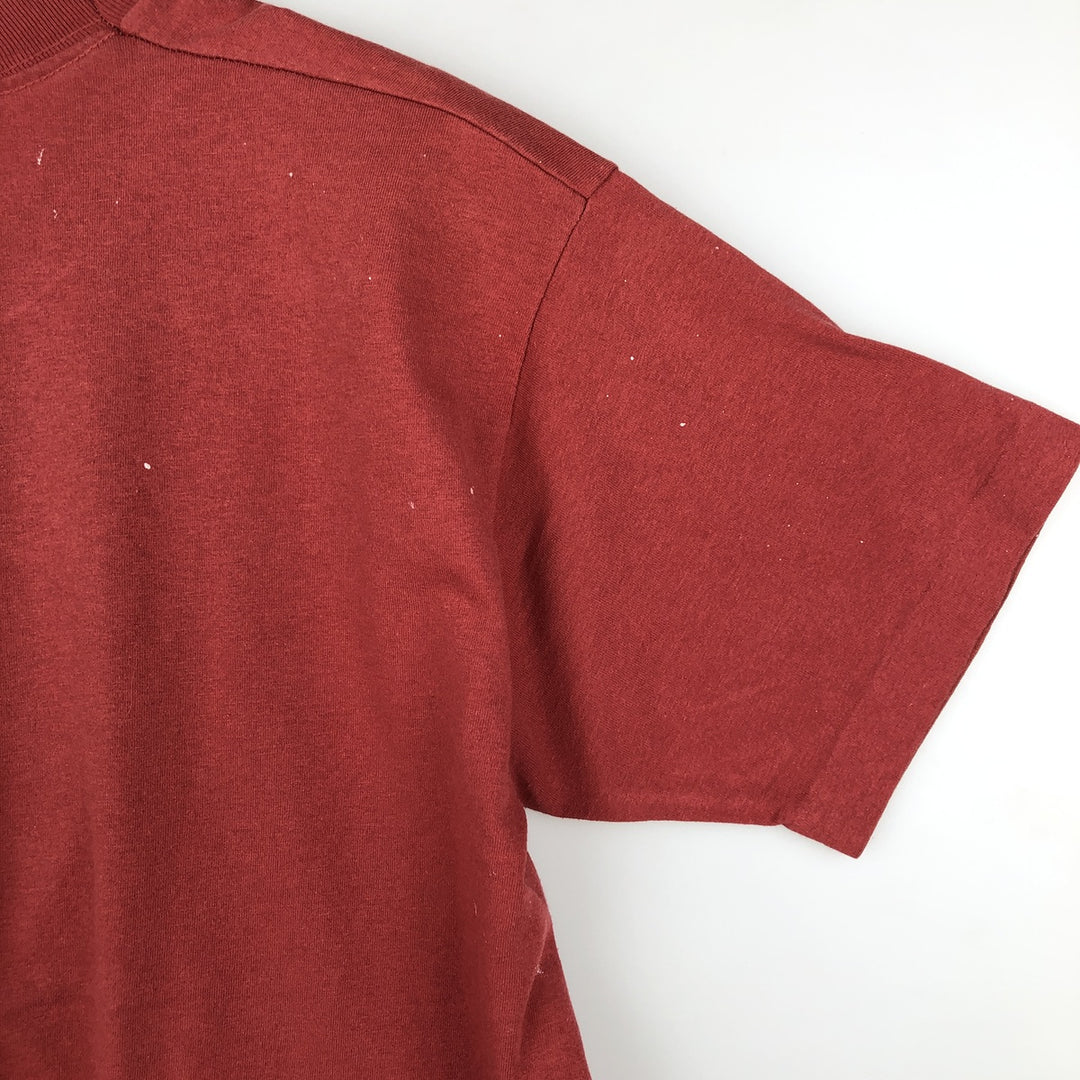 90'S Fruit of the Loom BEST Annie Get Your Gun Print T-Shirt, Made in USA, Men's Size L cotton coral Vintage Second Hand