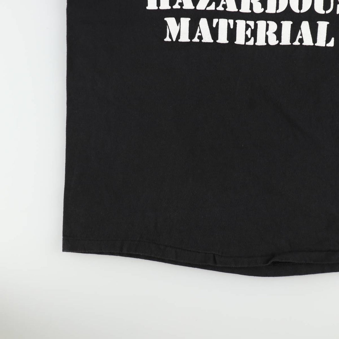 80'S Hanes KIP ATTAWAY Band T-Shirt, Made in USA, Men's Size L (approx.), Vintage cotton black type Vintage Second Hand