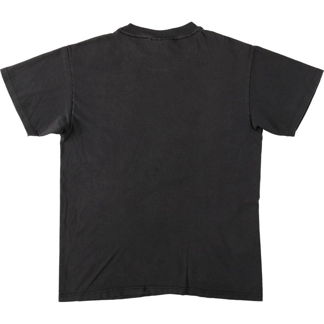 90'S Hanes BEEFY-T Print T-Shirt, Men's Size M (approx.), Vintage cotton black type Vintage Second Hand