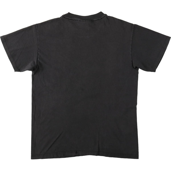 90'S Hanes BEEFY-T Print T-Shirt, Men's Size M (approx.), Vintage cotton black type Vintage Second Hand
